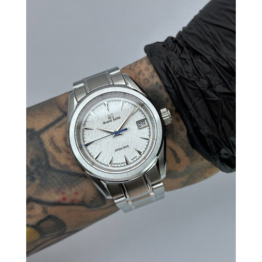 Custom Seiko Mod • White Snowflake Birch Premium GS • 38mm